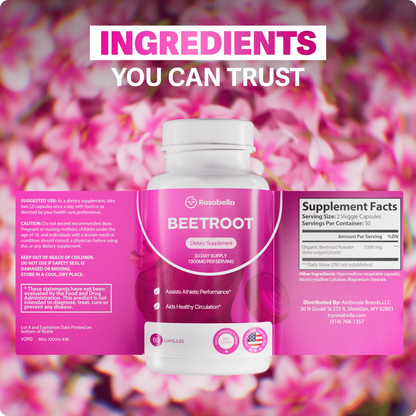 CoraLane™ Organic Beet Root Capsules